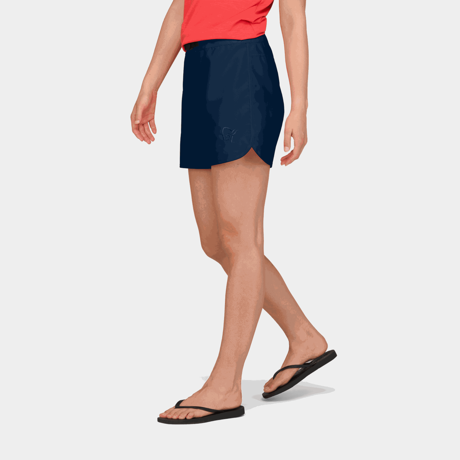 Shorts Femund Silent Grid, Wandershort, feminino