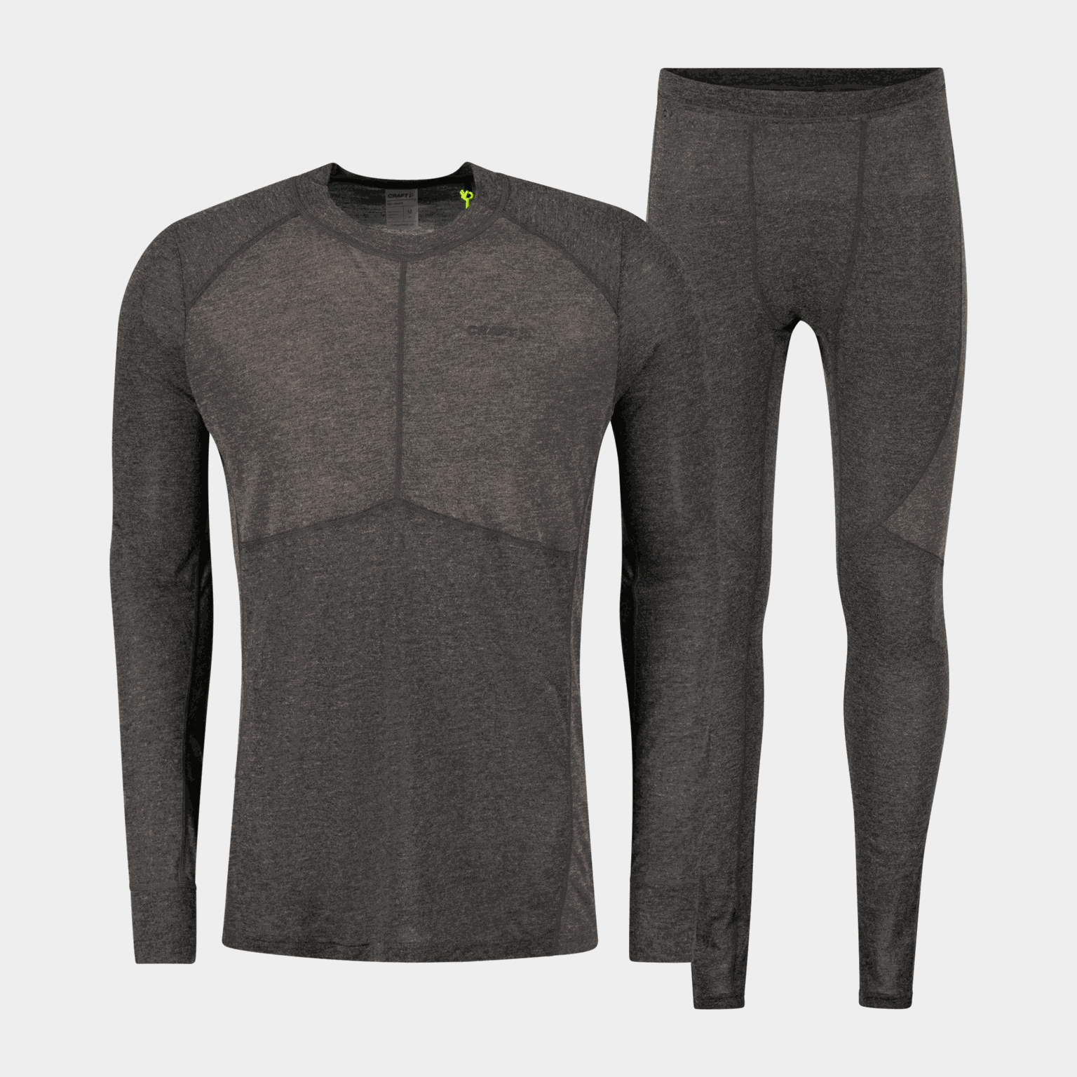  Komplet bielizny męskiej Core Wool Mix Super – czarny