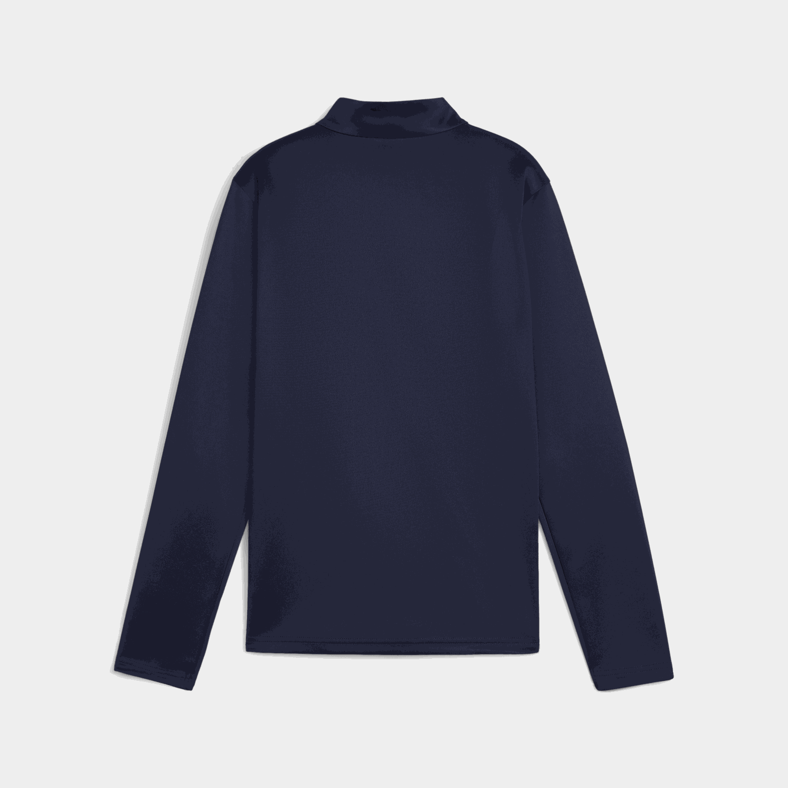  Camiseta de treino teamGOAL com zíper de 1/4, tamanho infantil.