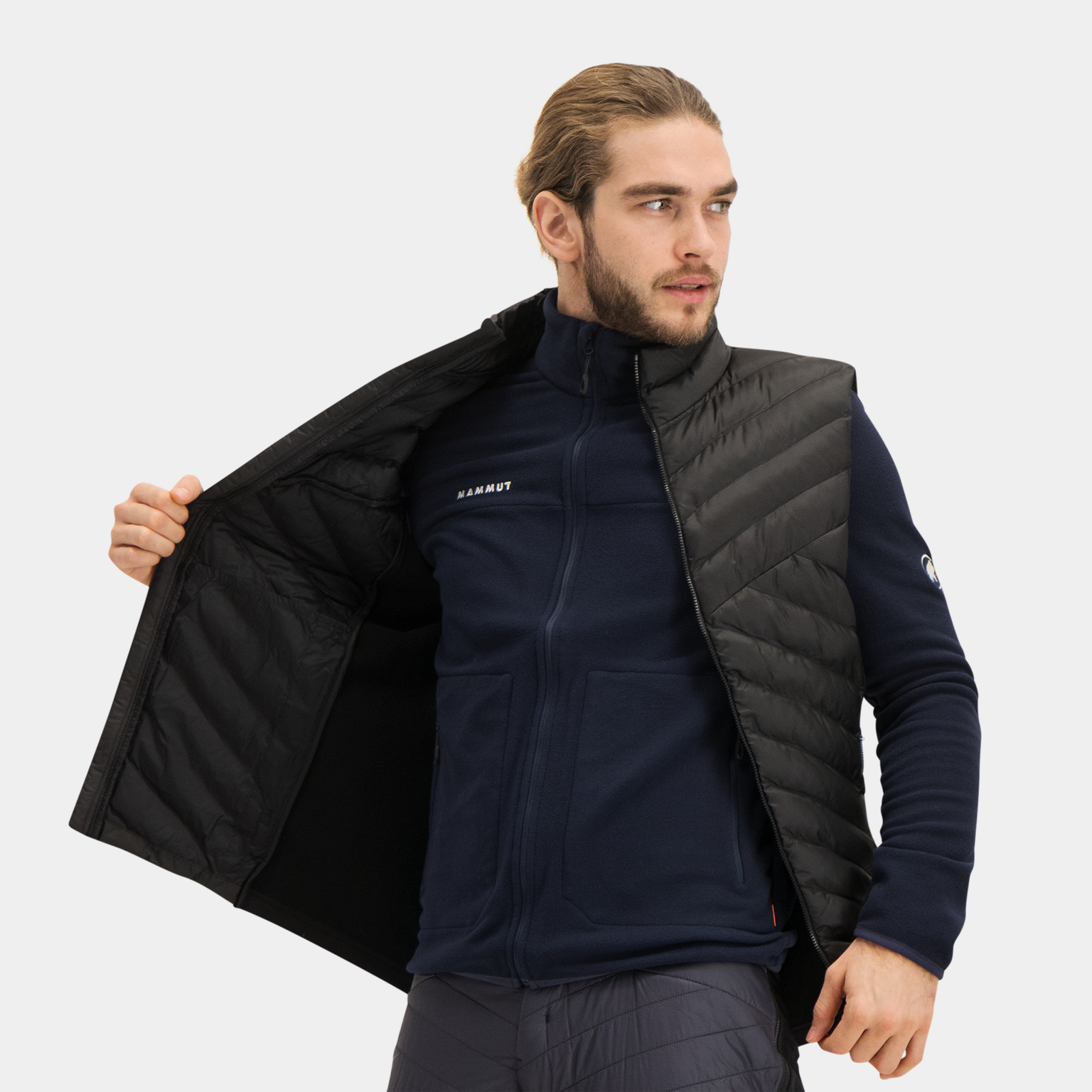  Gilet hybride Albula IN pour homme, taille 22/23, noir