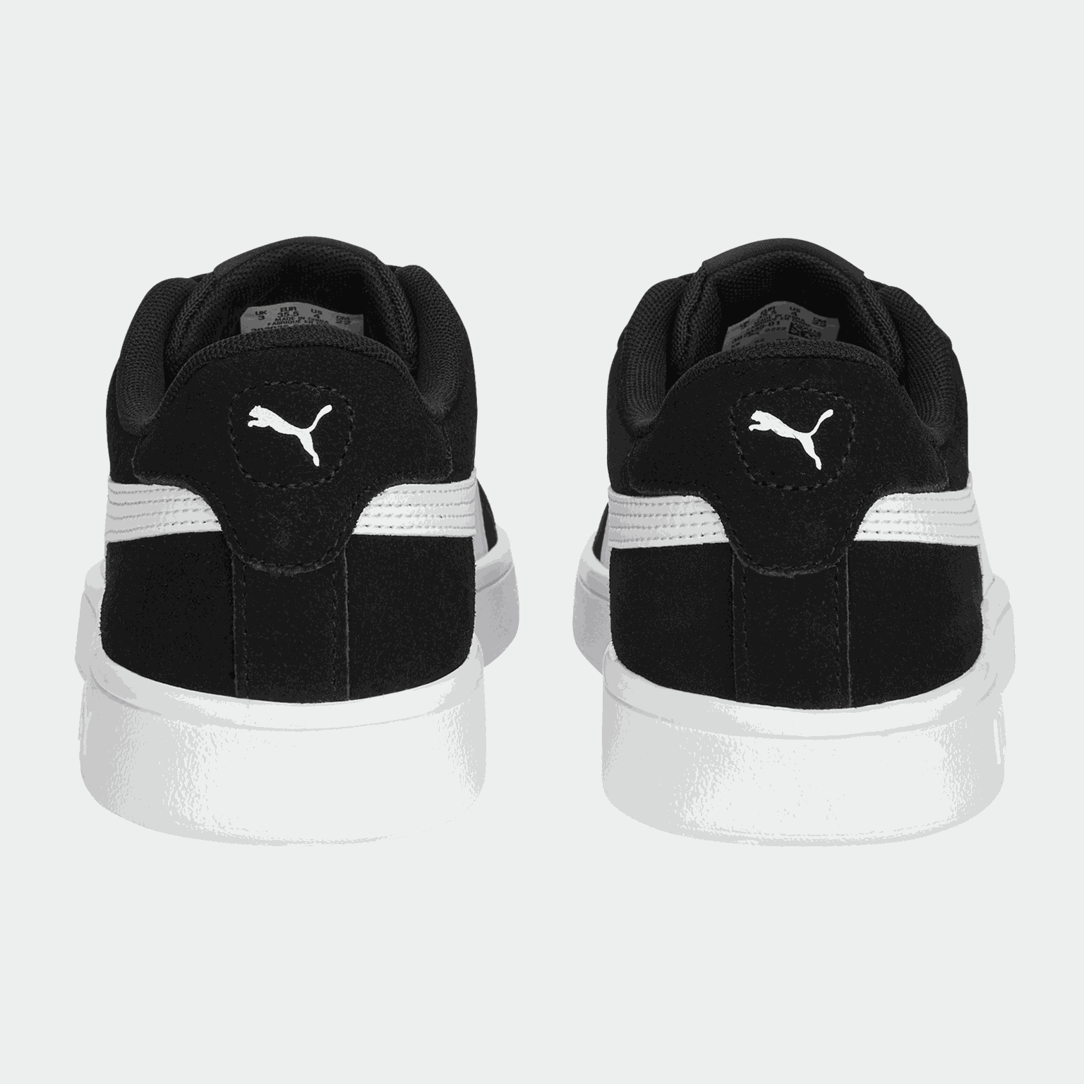  Tênis infantil Puma Smash 3.0 SD - preto