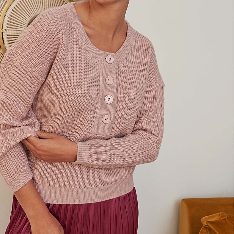  Pull Femme Rose