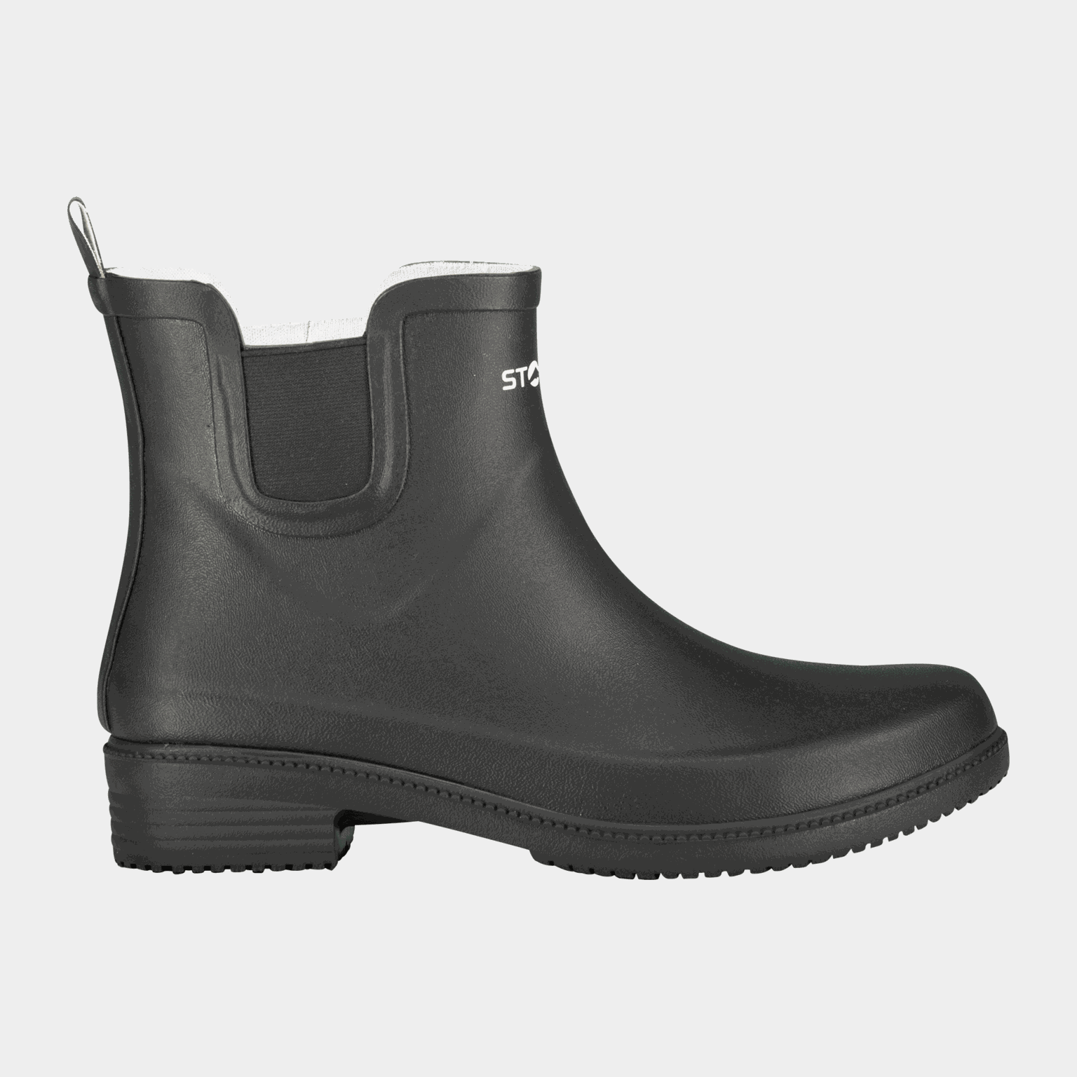  Botki Vesi, gumowe buty damskie - czarne