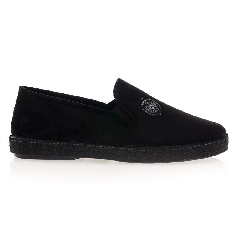 Pantuflas negras para hombre