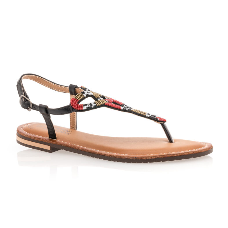 Tongs / entre-doigts Femme Noir