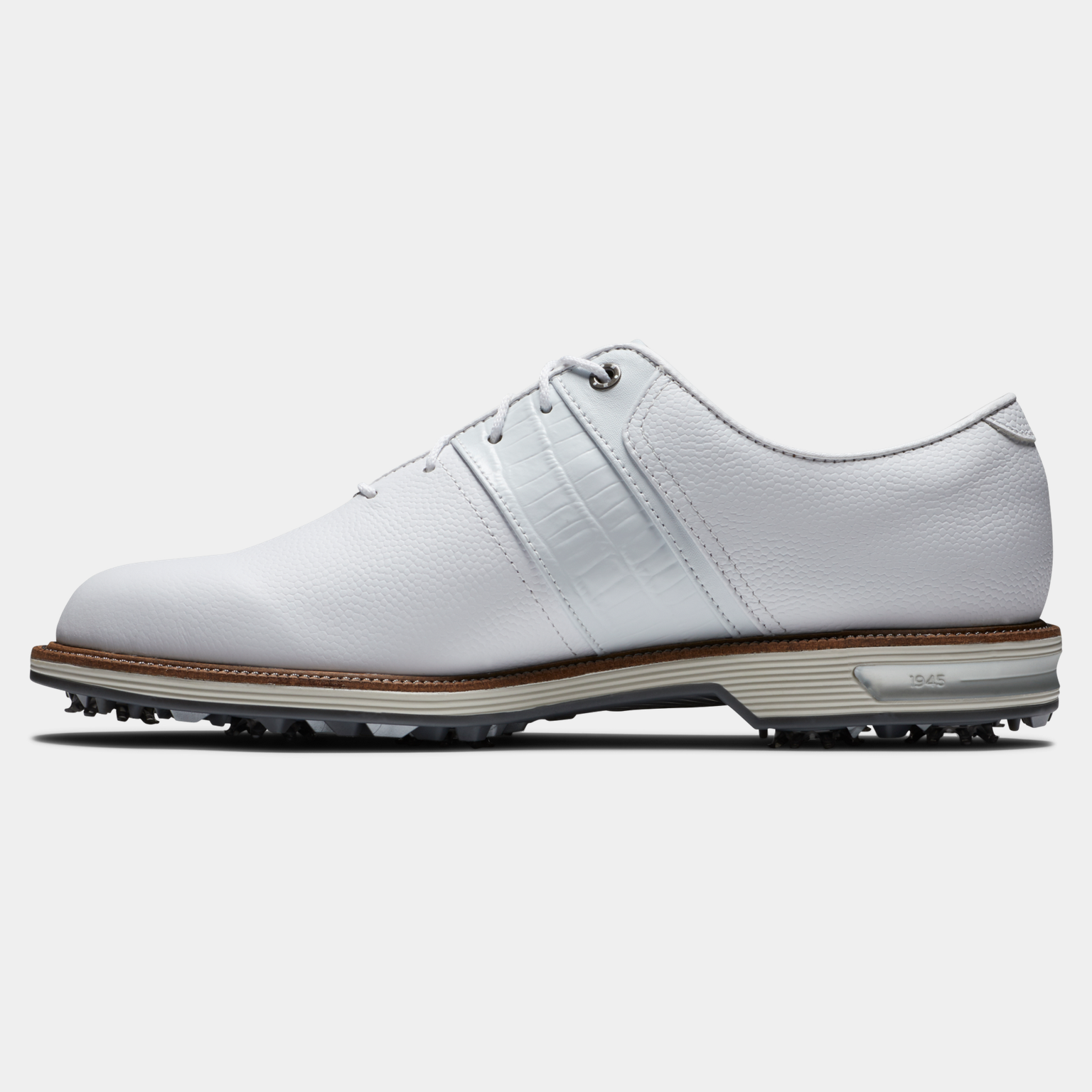 Edycja specjalna – buty golfowe Packard dla mężczyzn – białe