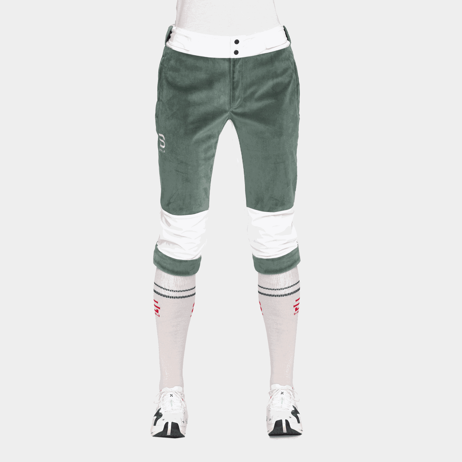Calcinha feminina BD Knickers Boulder, tamanho 24/25, verde escuro.