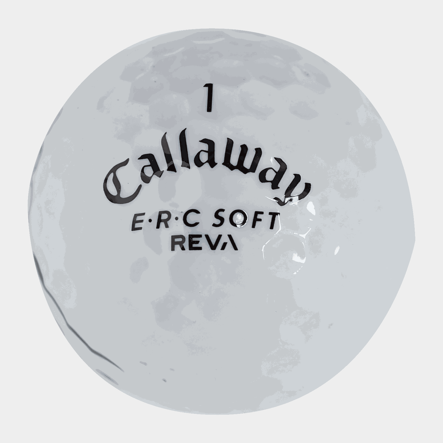  Piłka golfowa ERC Soft Reva – 23 Triple Track, biała