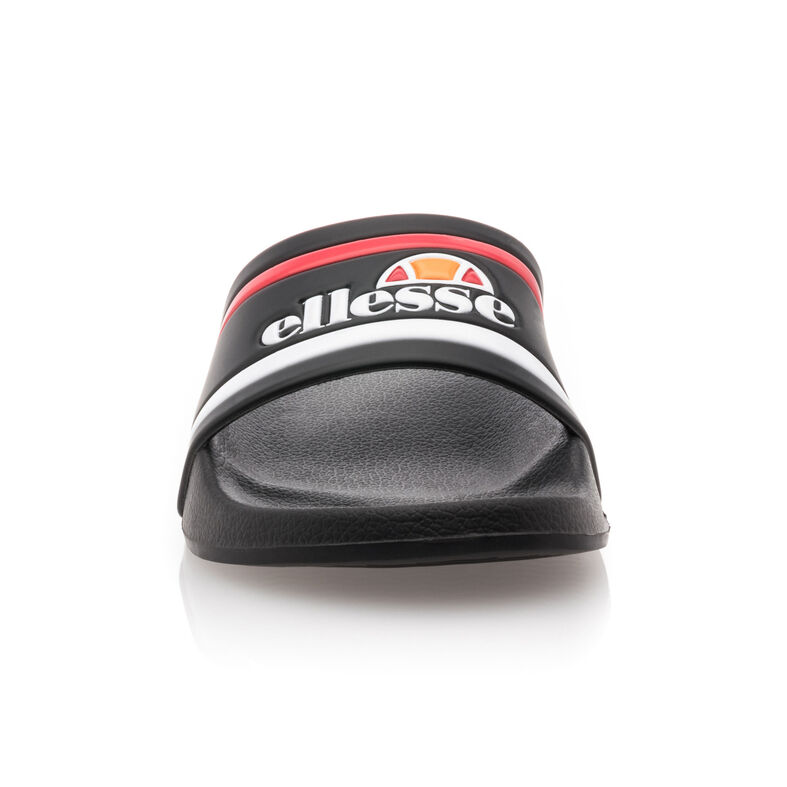 Férfi fekete flip-flop papucsok / tanga szandálok