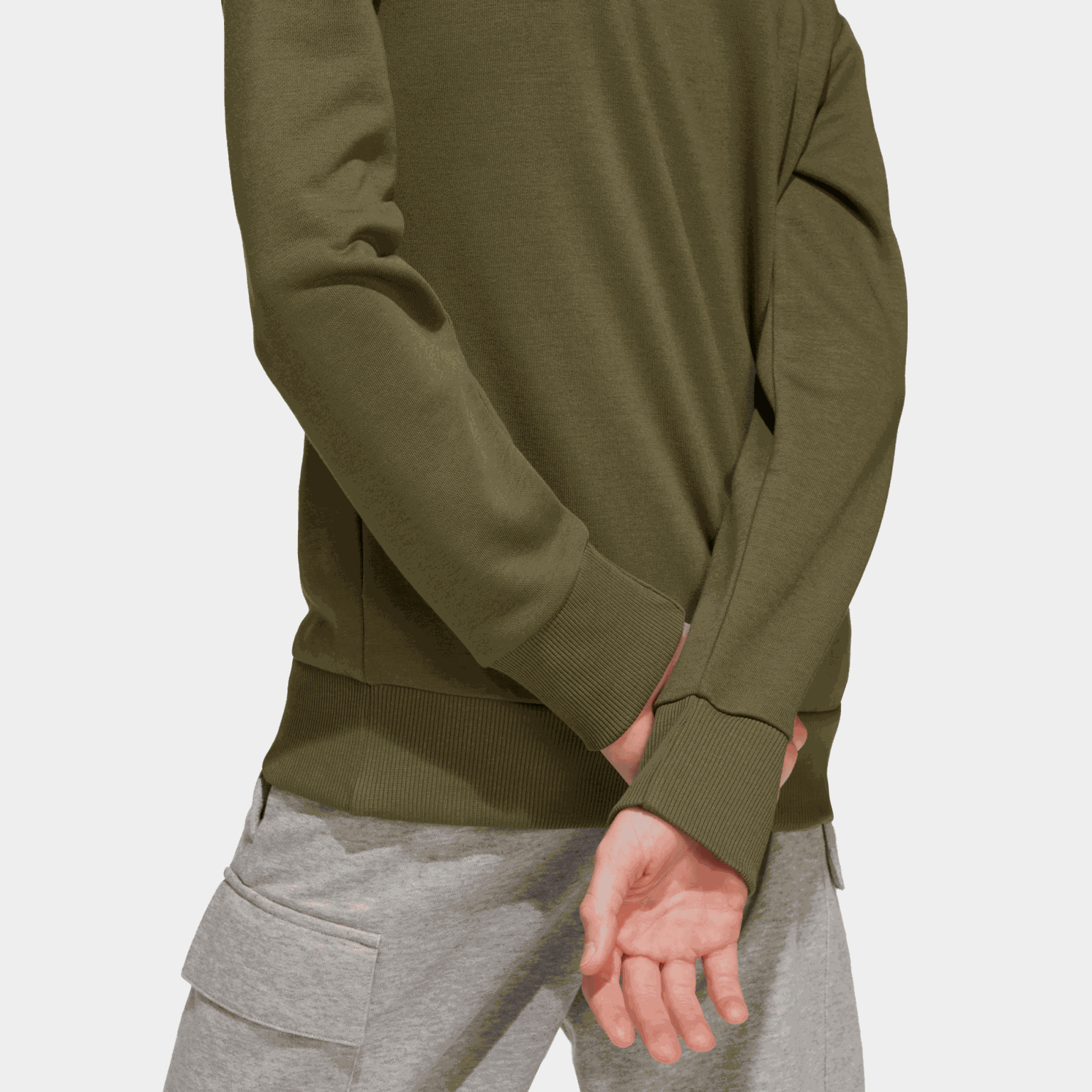  Essentials Crewneck Sweatshirt, Kindermaat – Zwart