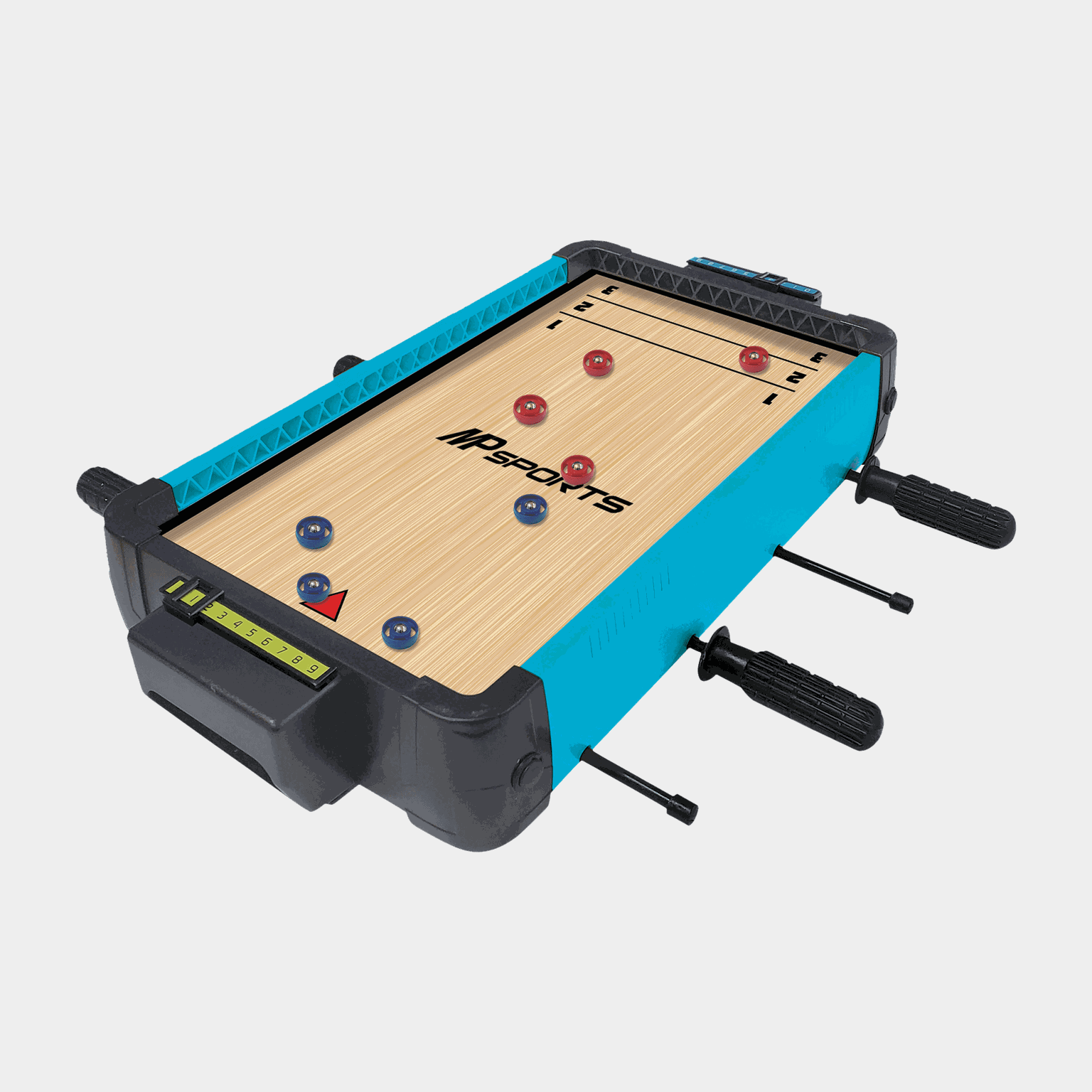  5-in-1 bordspel en sport – Blauw