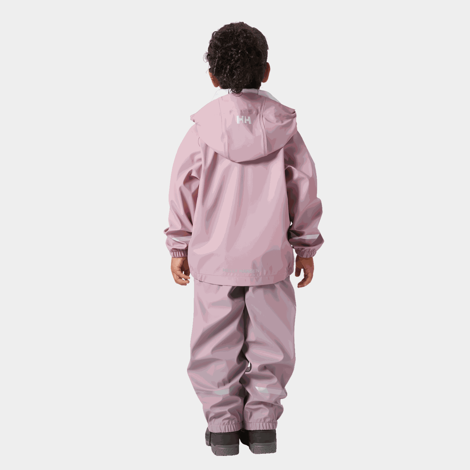 Ensemble de pluie Bergen 2.0 Pu, Ensemble de pluie, Enfants - Lilas