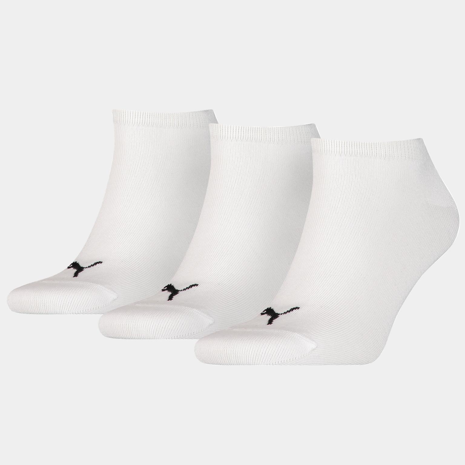  Puma unisex sokken, effen kleur (verpakking van 3)