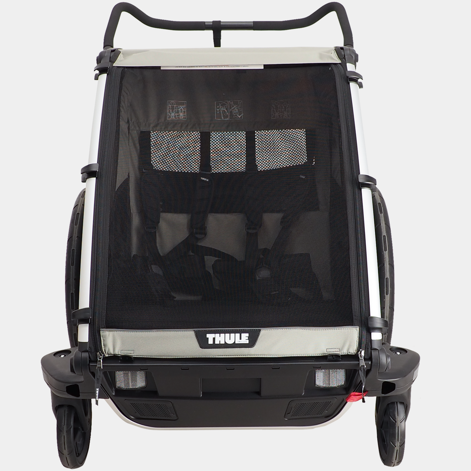  Przyczepka Chariot Lite 2-Bike z mocowaniem do wózka – niebieska