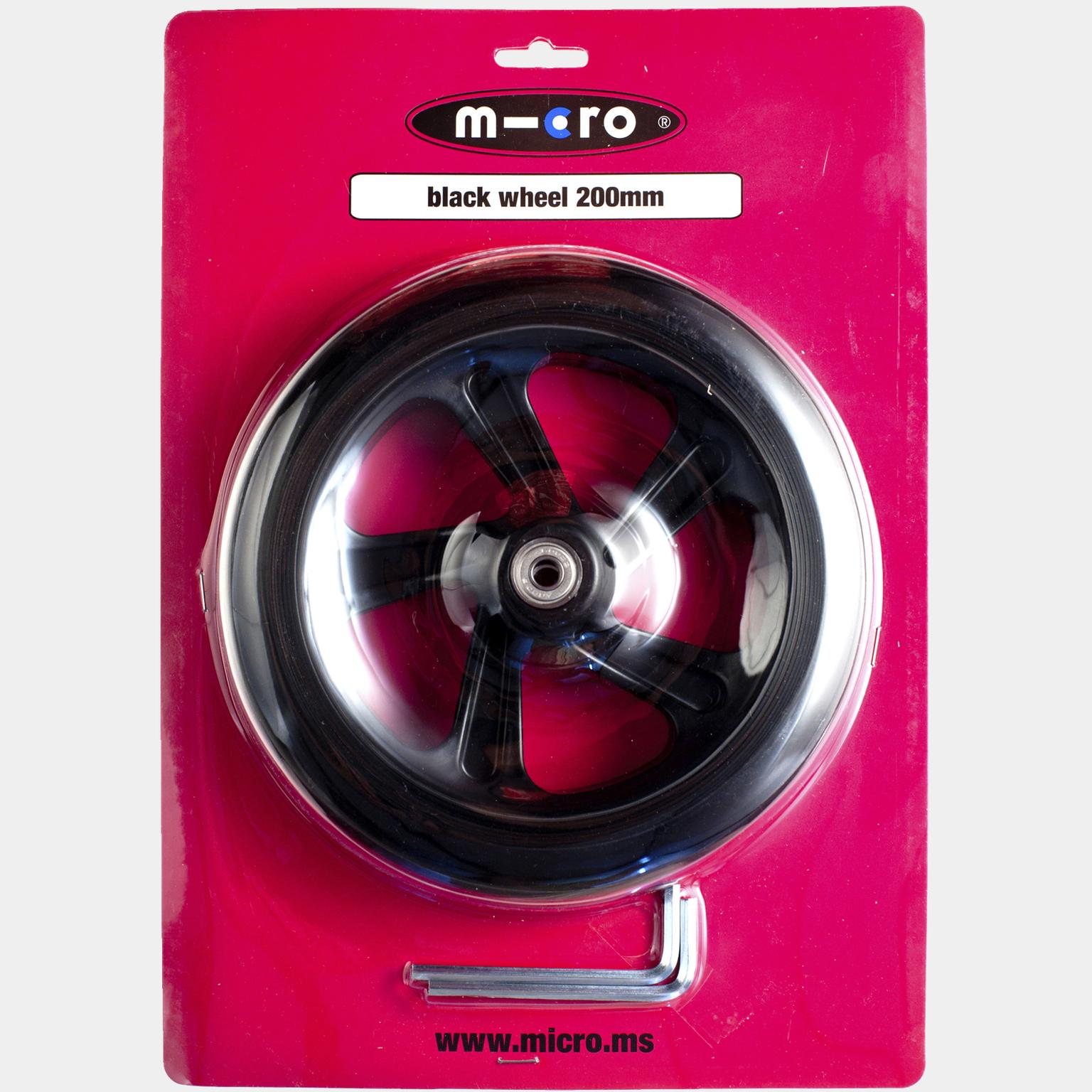  Koło Micro Wheel 200 mm (czarne) – czarne