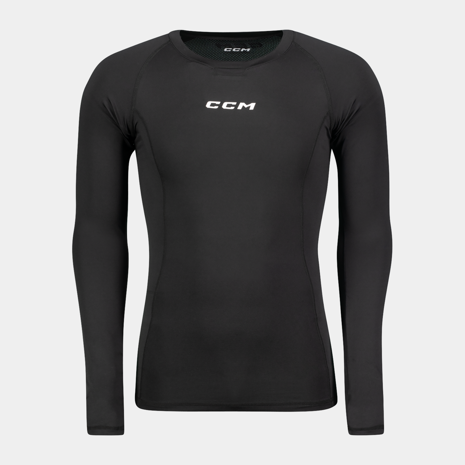 CCM Men's Performance Compression Long-Sleeve Top, kompresjonstrøye herre - Svart