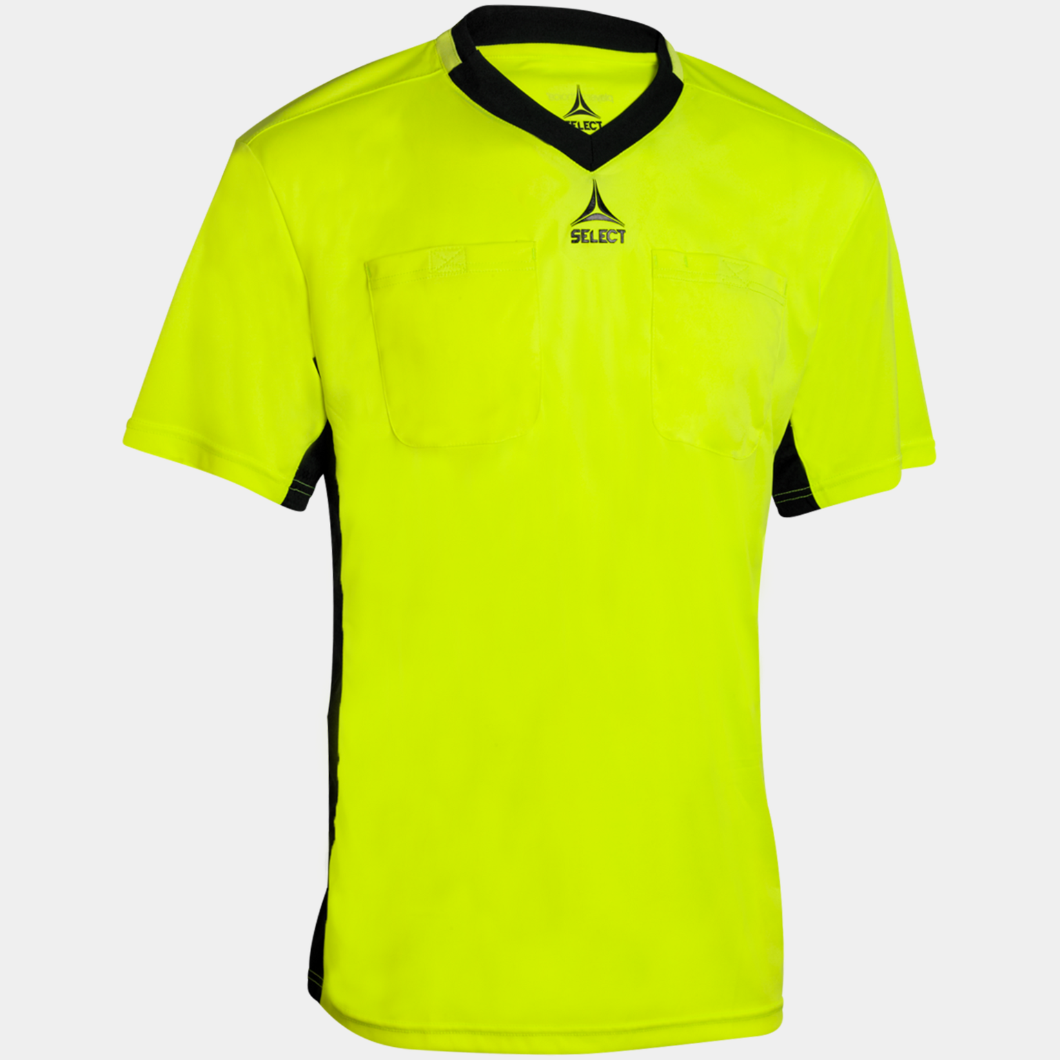  Camisa de árbitro V21 de manga curta, uniforme para árbitros experientes.