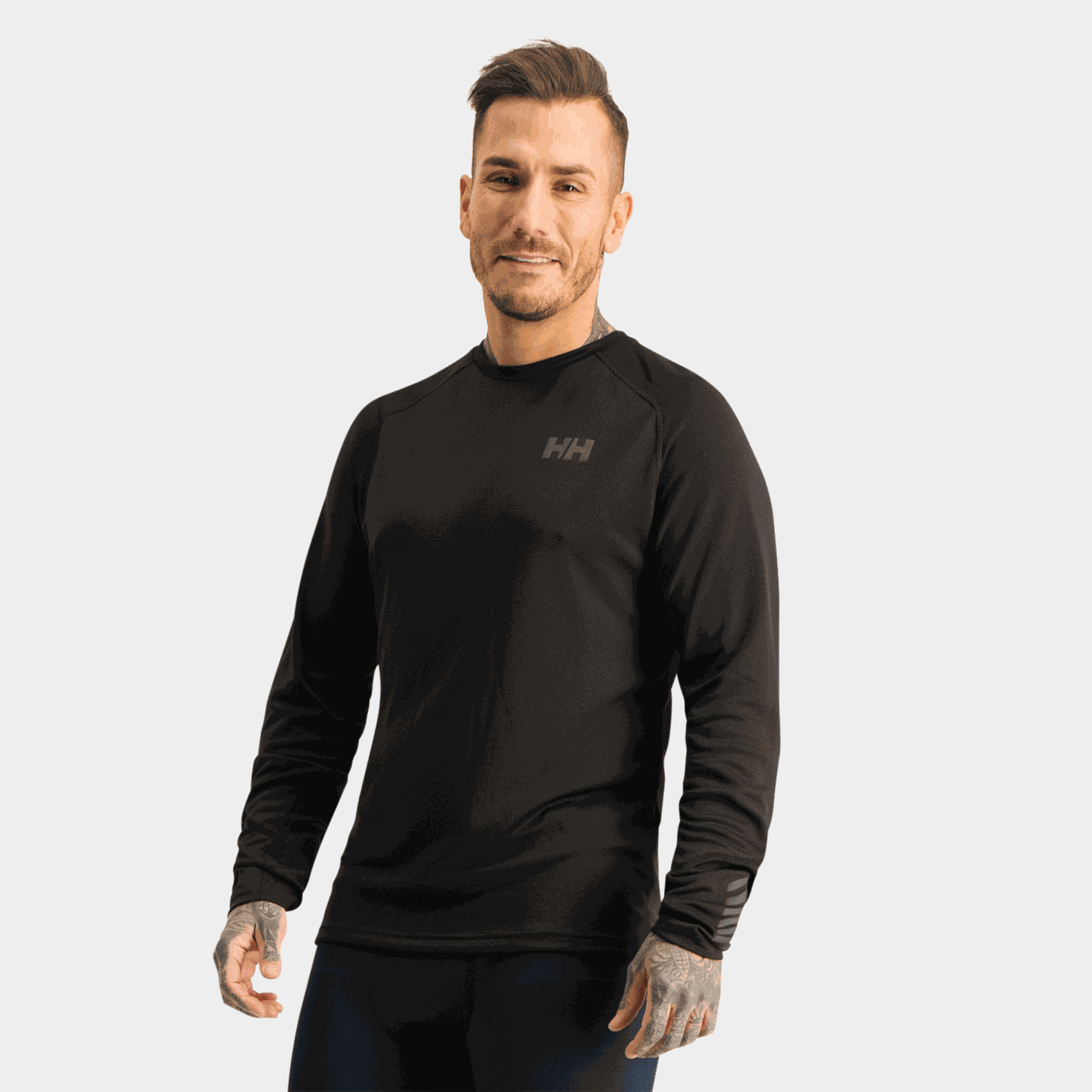 Lifa Active Crew Męska techniczna bielizna – czarna