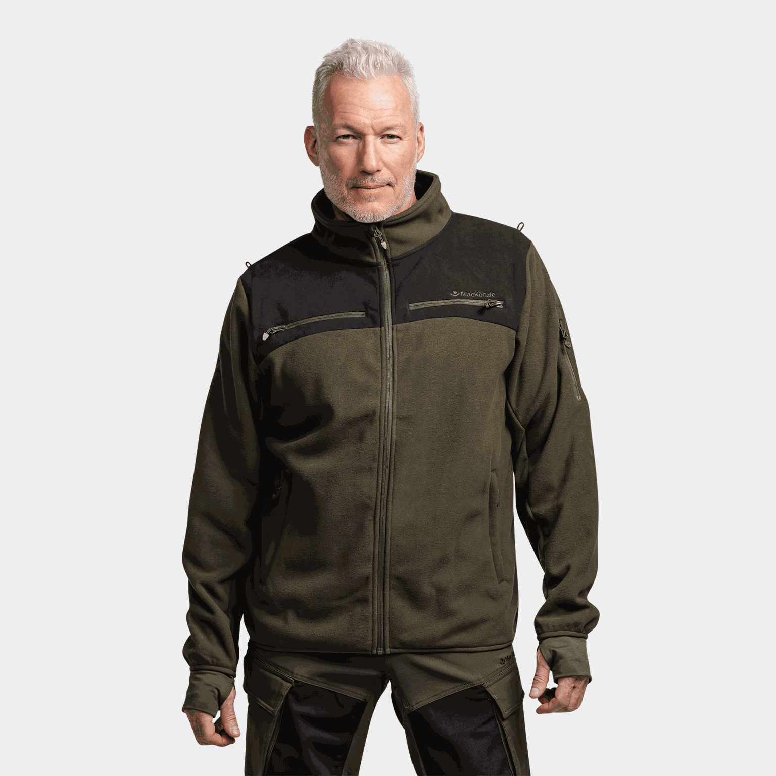  Veste polaire Wardner 3 couches, veste polaire – Verte