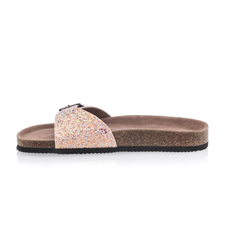  Rosa sandaler / sko med åpen tå til dame