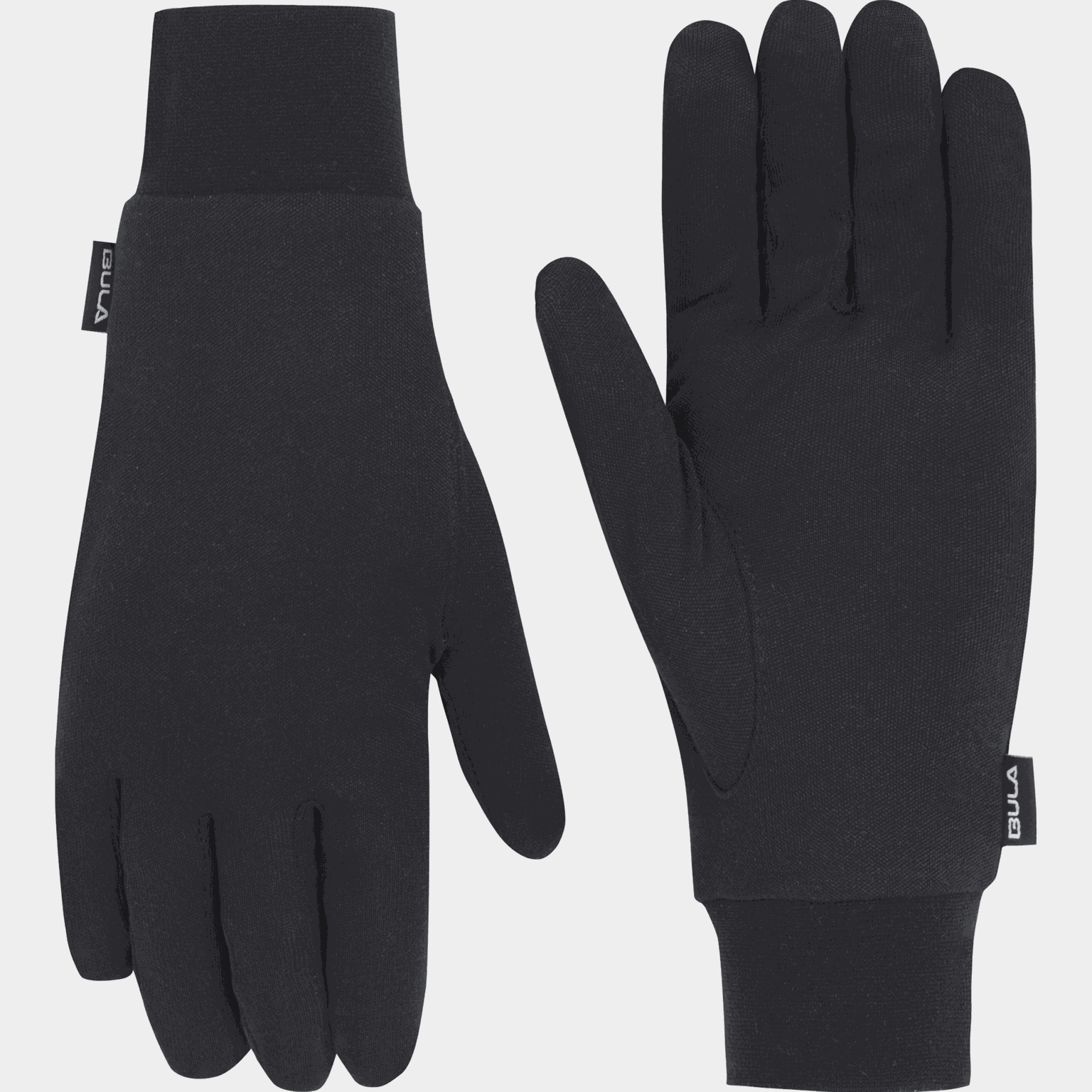  Gants Alpine Wool Gloves - Sous-gants 24/25, Moufles en laine, Unisexe - Noir