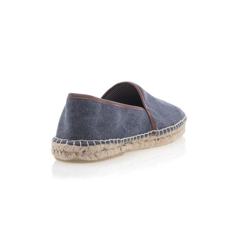 Pánske espadrilky s lanovou podrážkou - modré