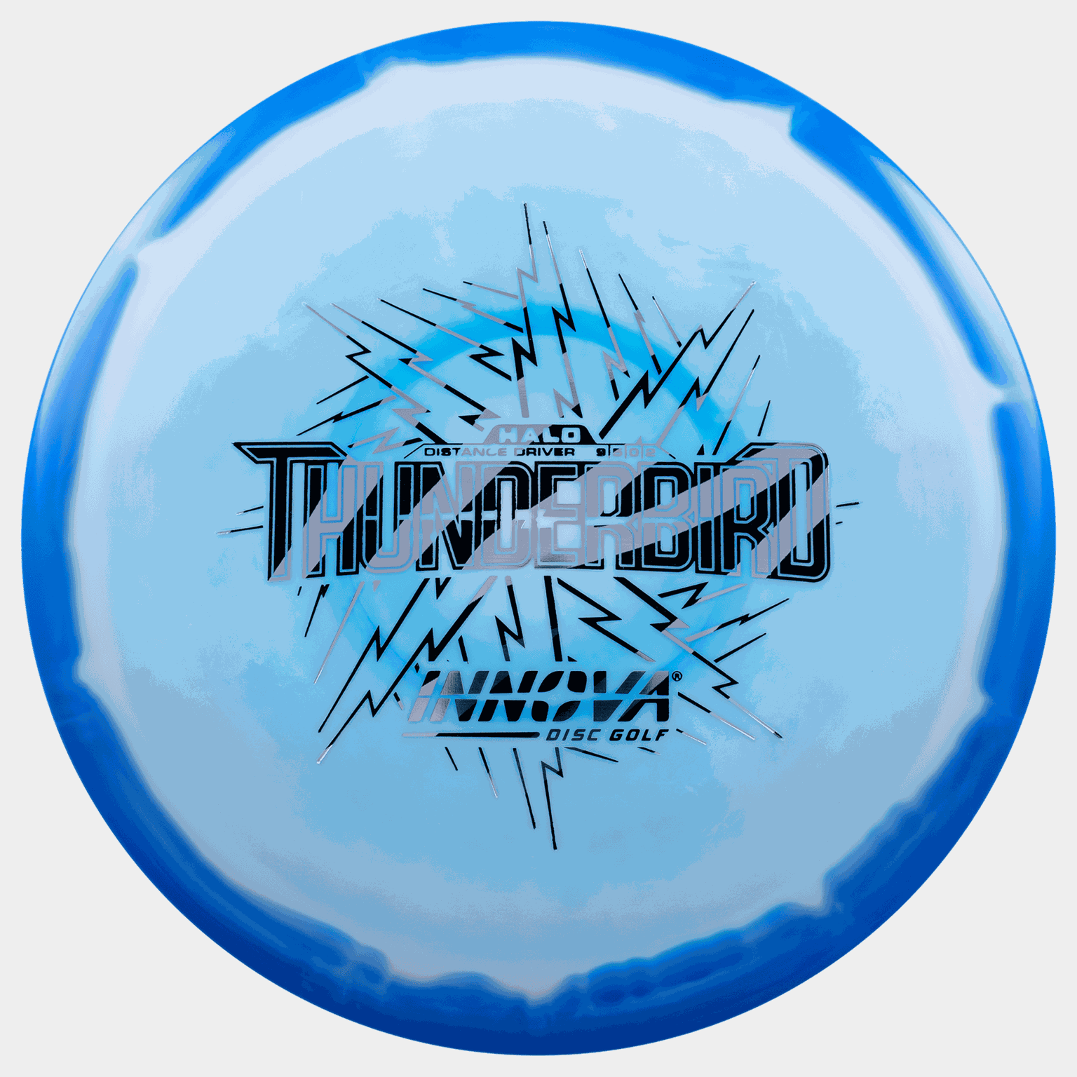  Halo Star Thunderbird Distance Driver (173-175 g) – Meerkleurig, Driver, Disc Golf – Meerkleurig