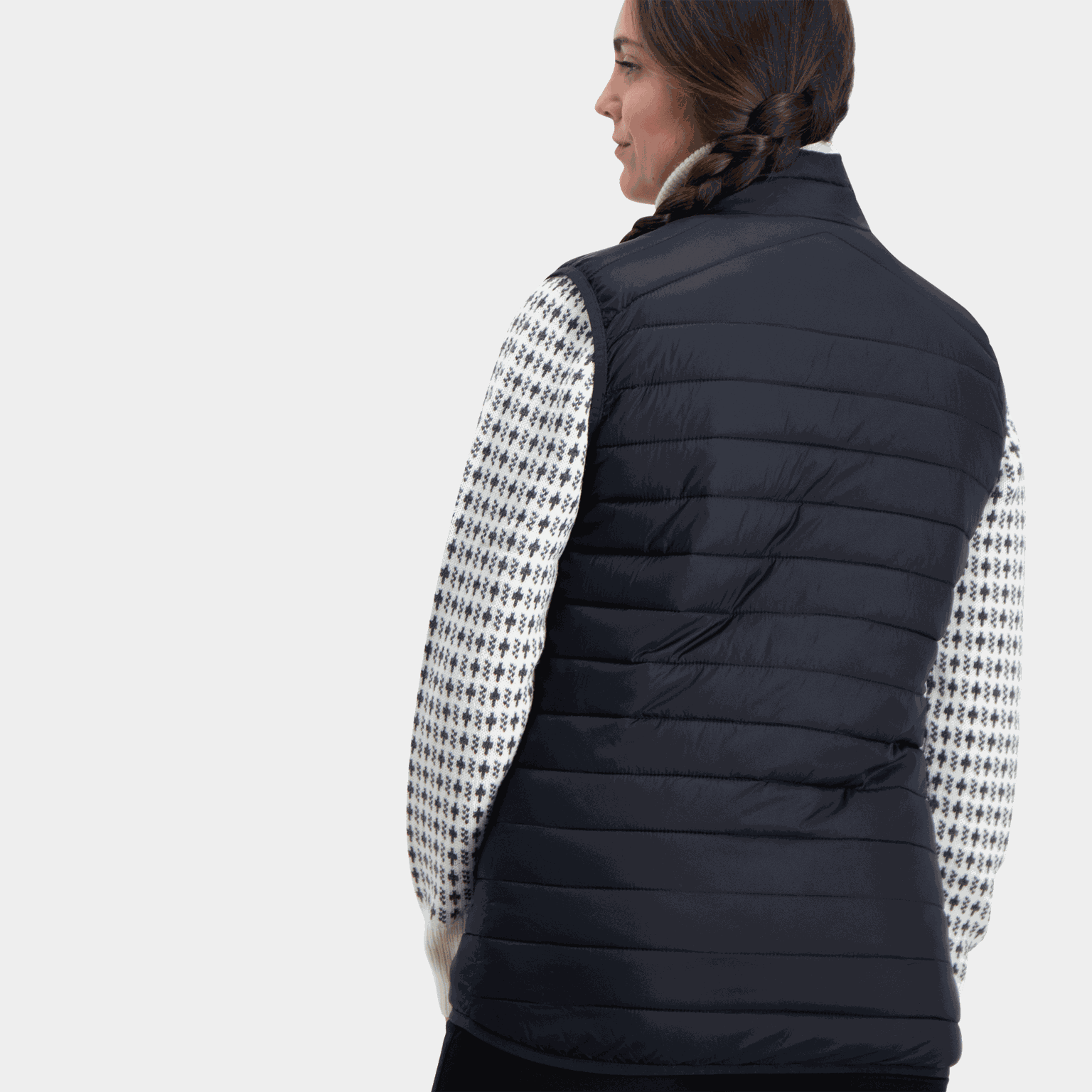  Årdal Insulated Vest W, vest, dames - zwart