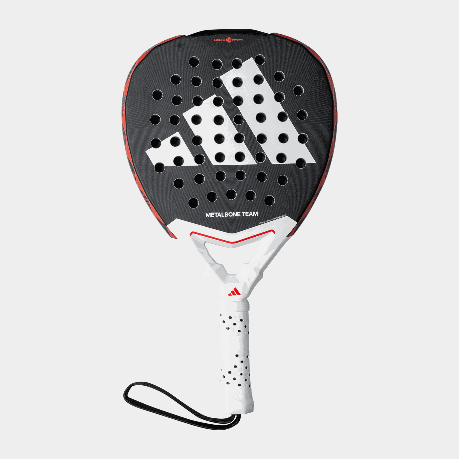  Padelová raketa Metalbone Team 3.4 unisex pro aktivní hráče – černá