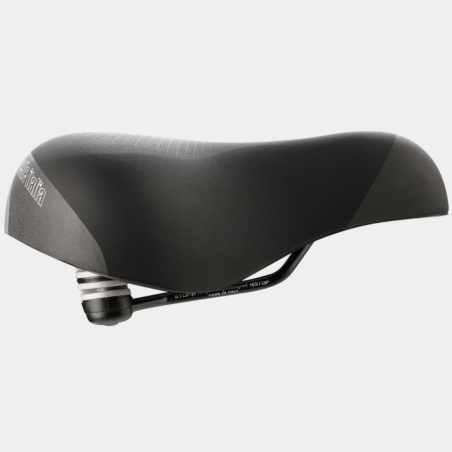 Zeta Comfort Gel Flow, sykkelsete, unisex - Svart