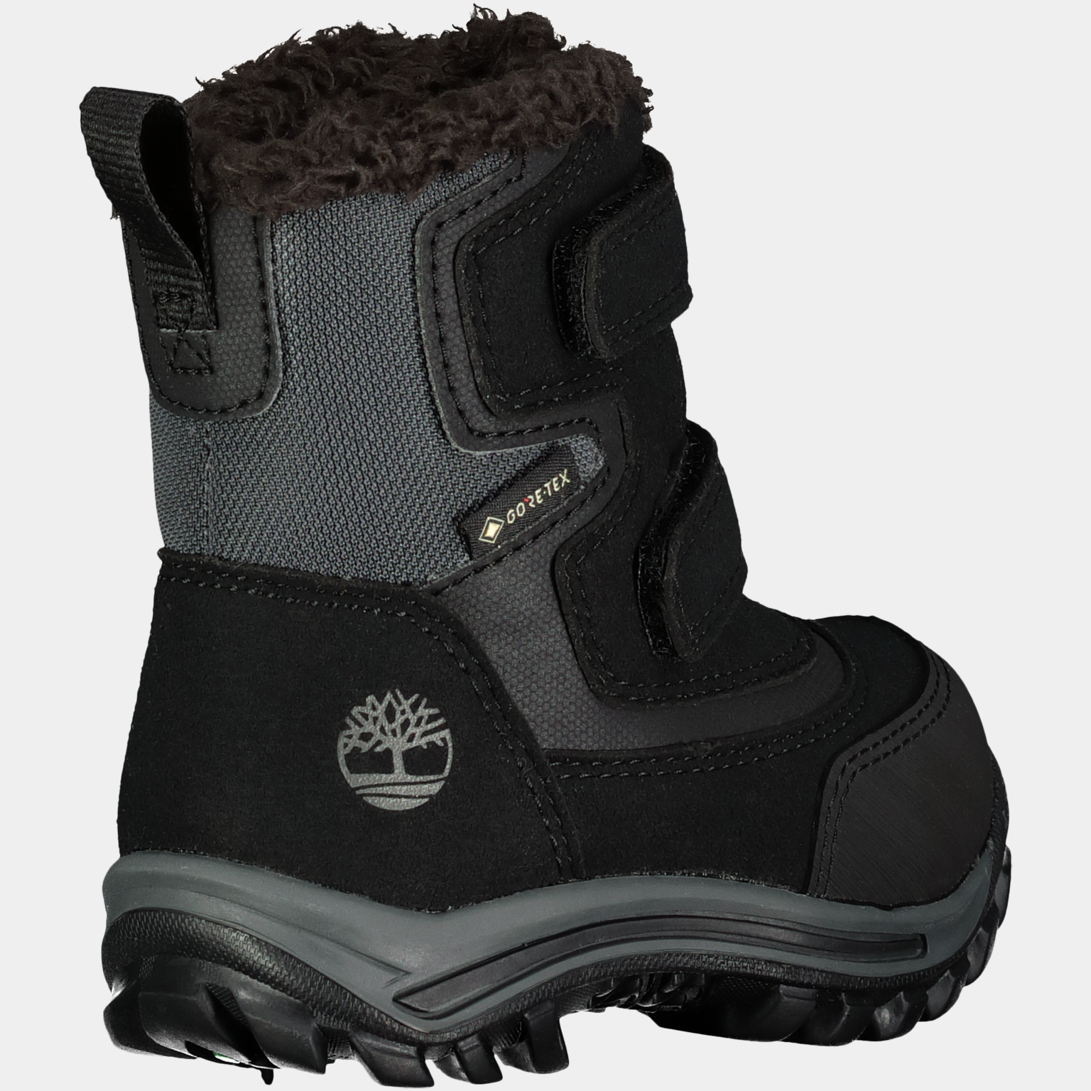 Chillberg gyermek téli csizma két pántos Gore-Tex technológiával - fekete