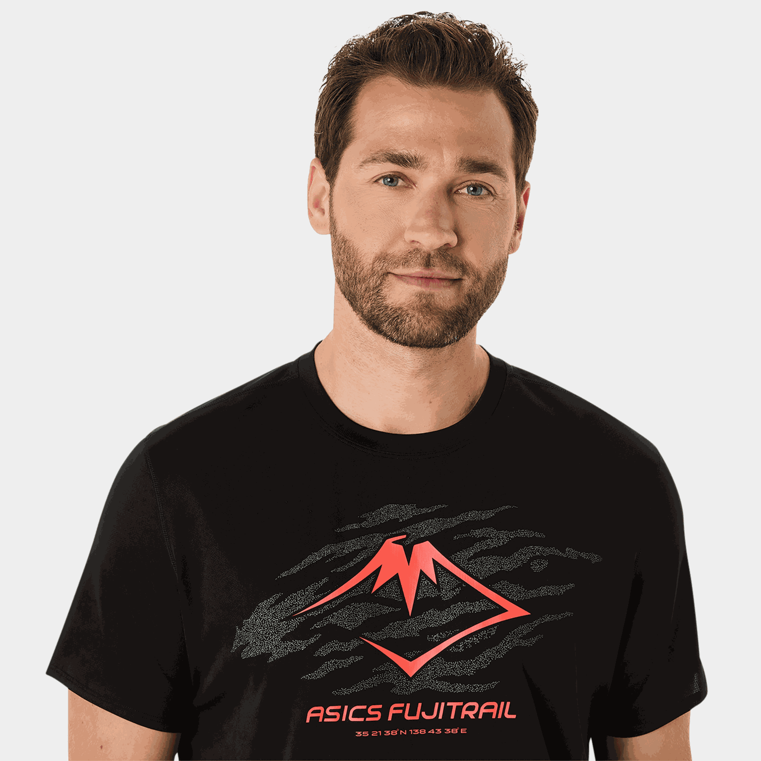Fujitrail Logo Short Sleeve Top, t-skjorte, herre - Svart