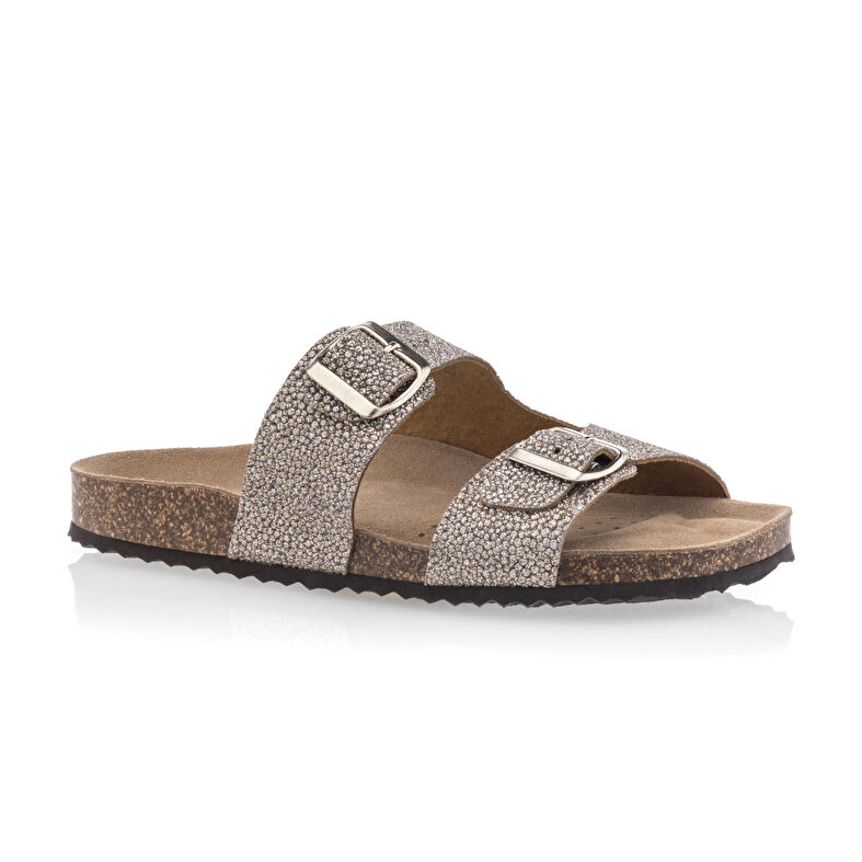 Gelbe Damensandalen / Zehenfreie Schuhe