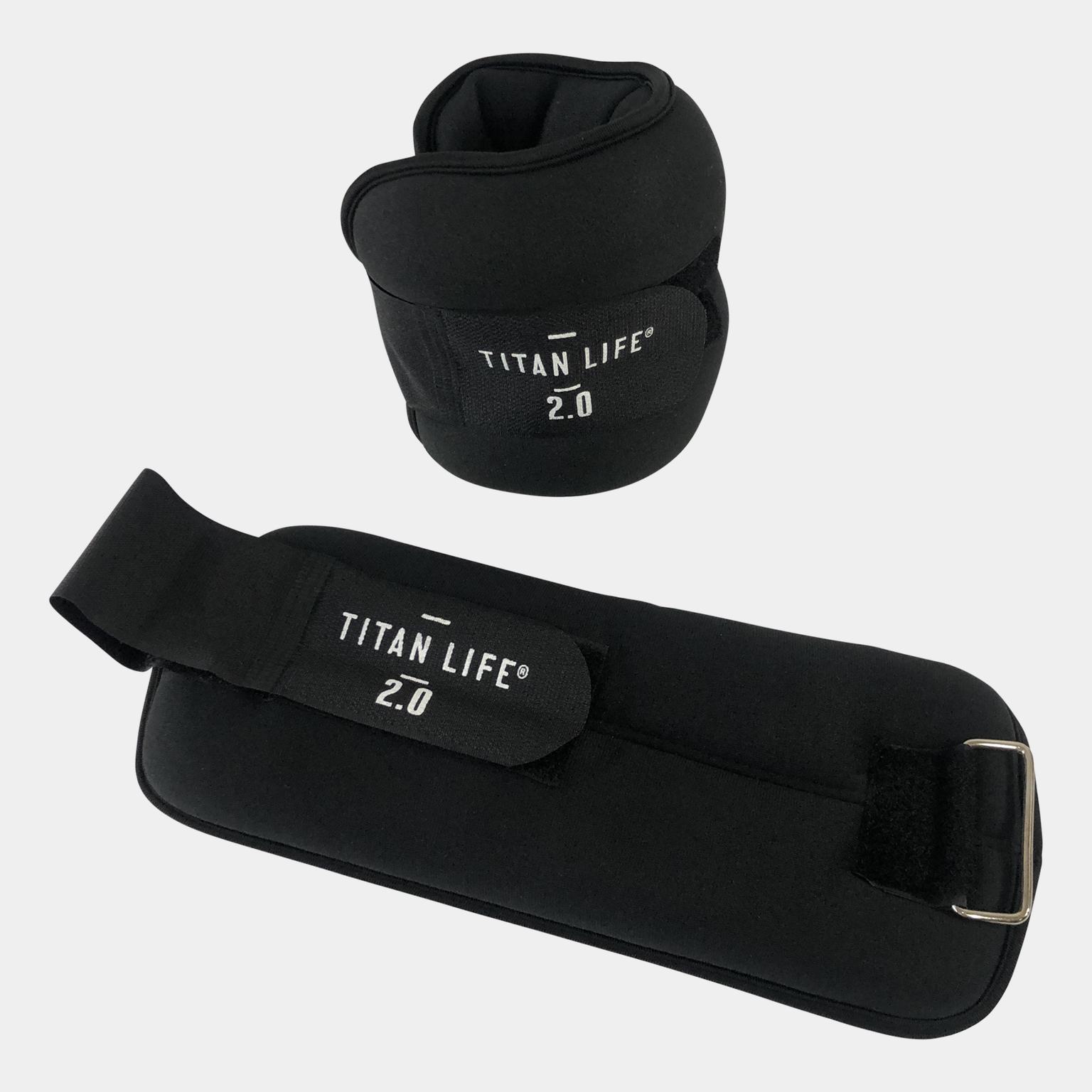 Titan Life - Wrist & Ankle Weight 2 kg, vekter, håndledd, ankel - Svart