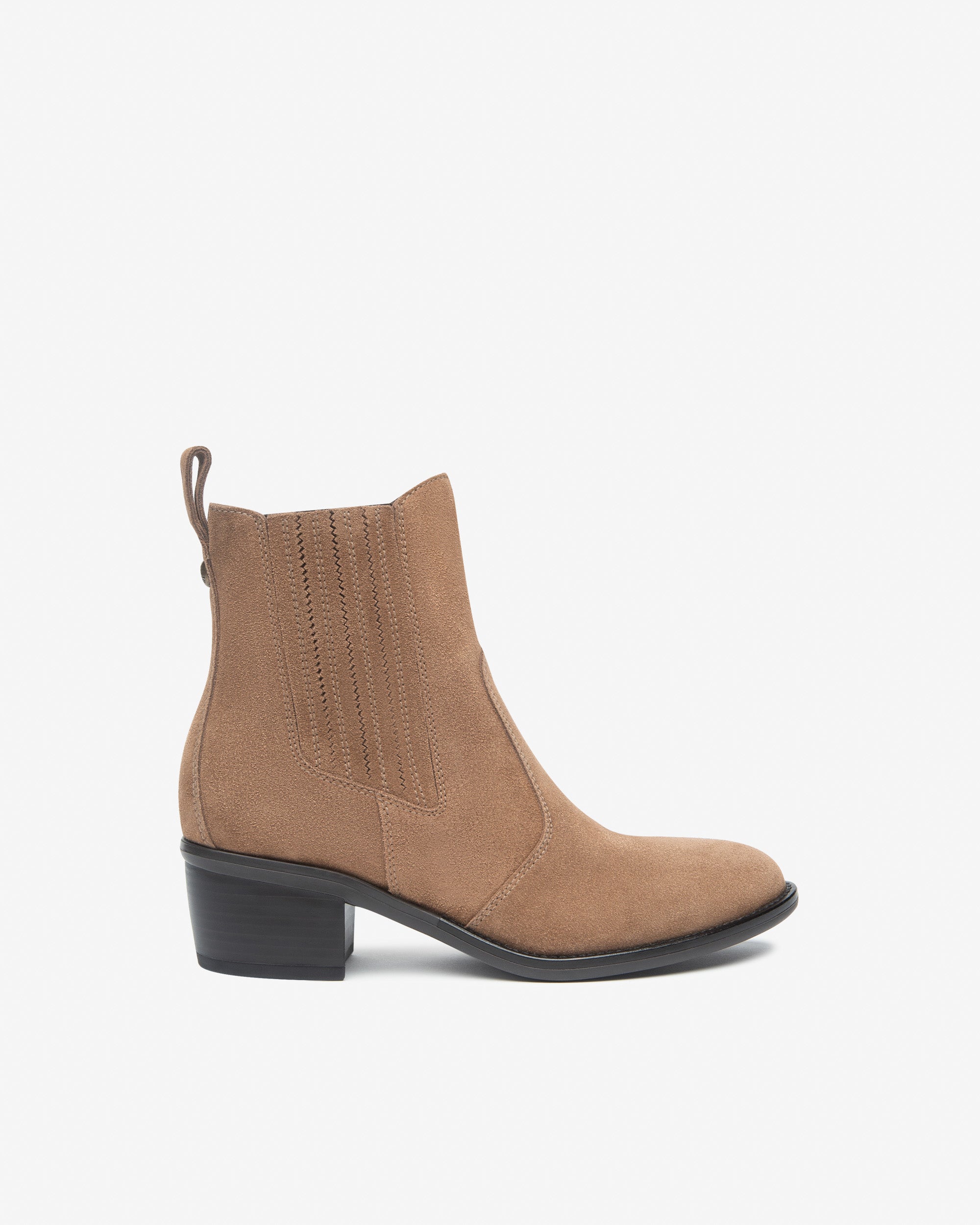  Bottines Chelsea en daim pour femmes