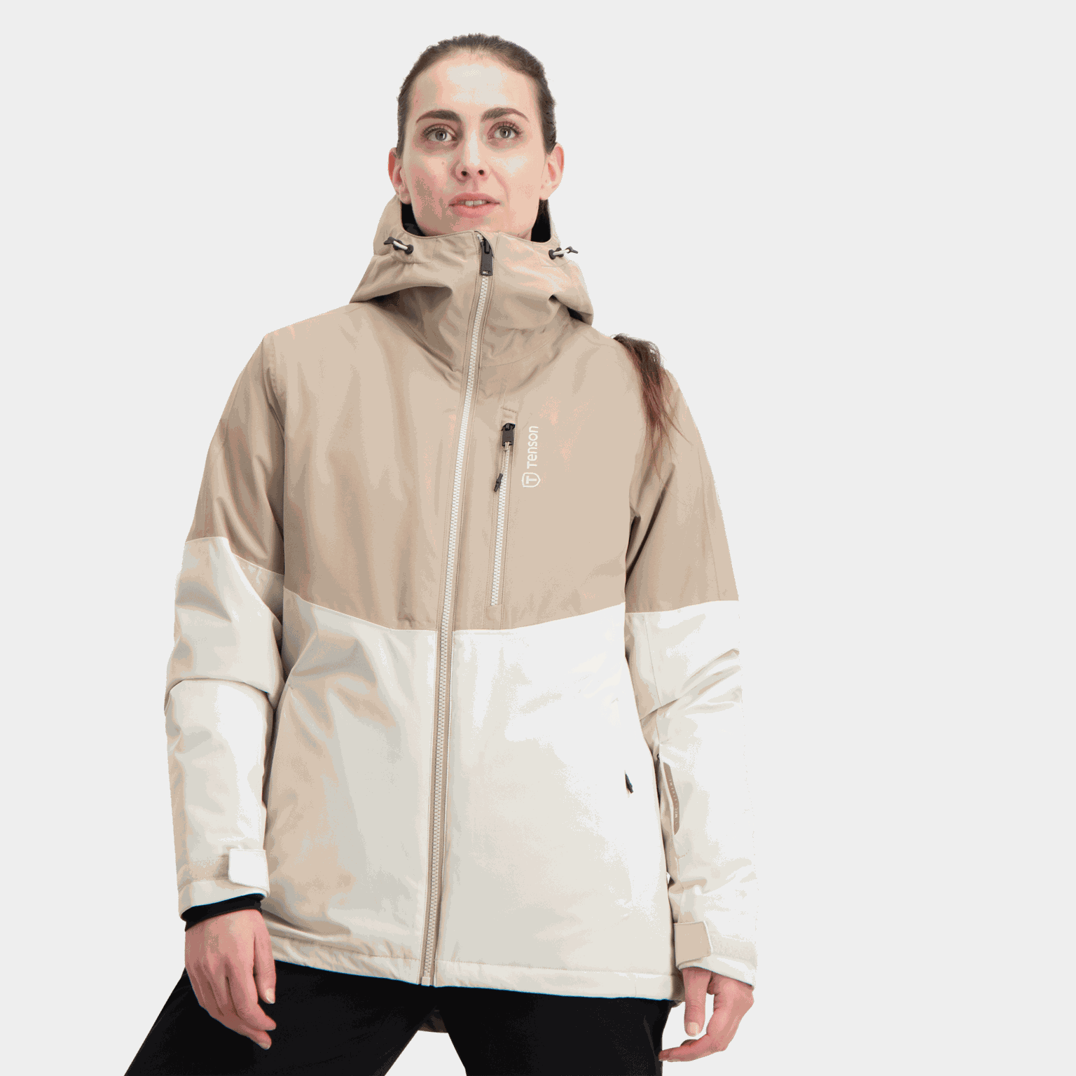 Veste Alpine W Orbit 24/25, veste de ski, femme - marron