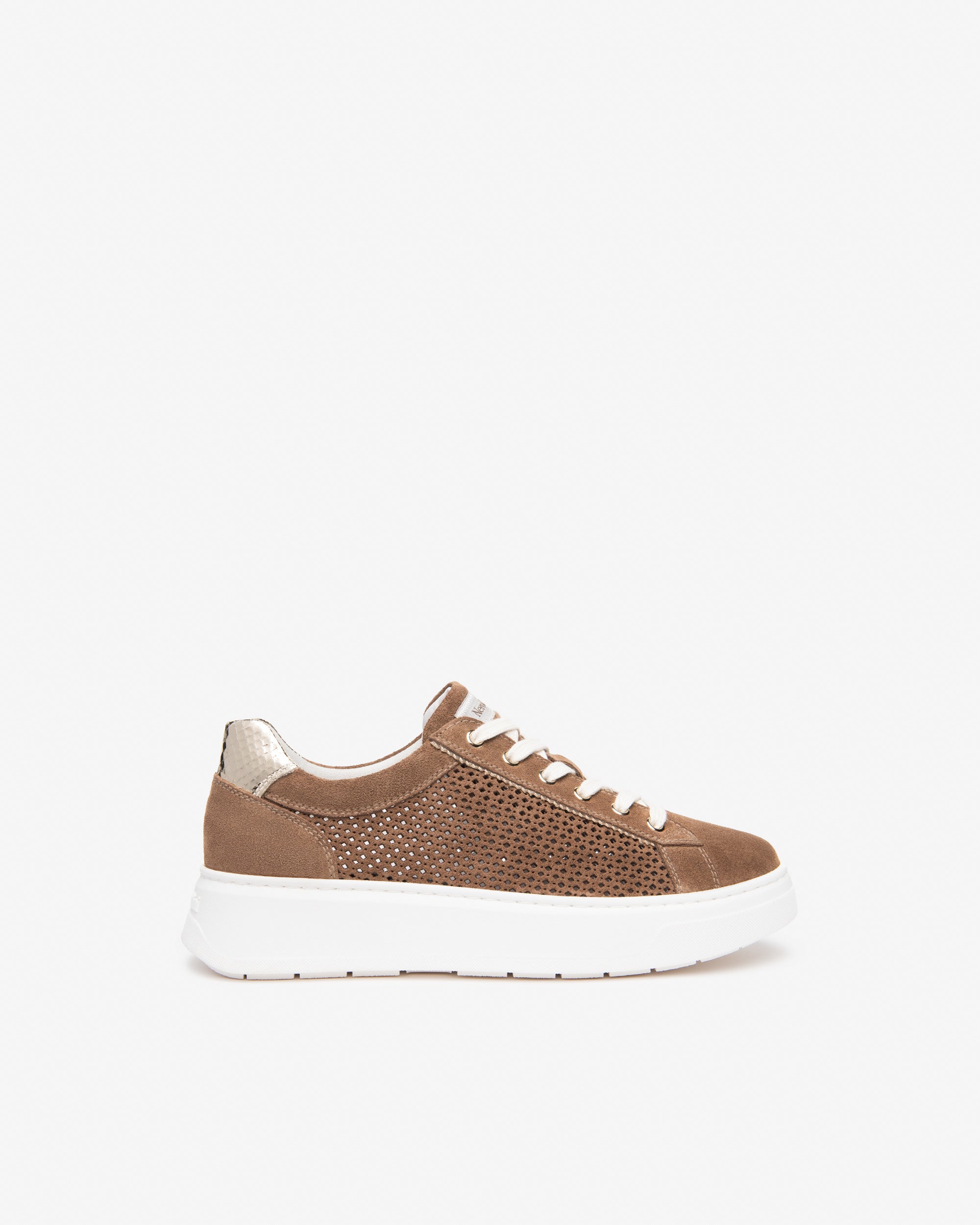  Damen-Sneaker aus Wildleder und Funktionsmaterial