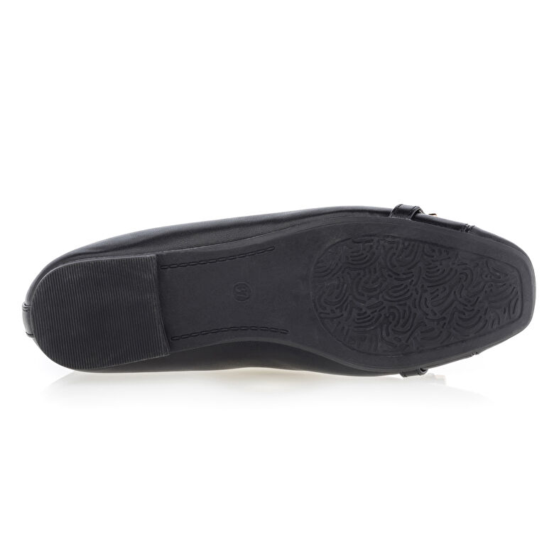 Bailarinas negras para mujer / Zapatos tipo Mary Jane