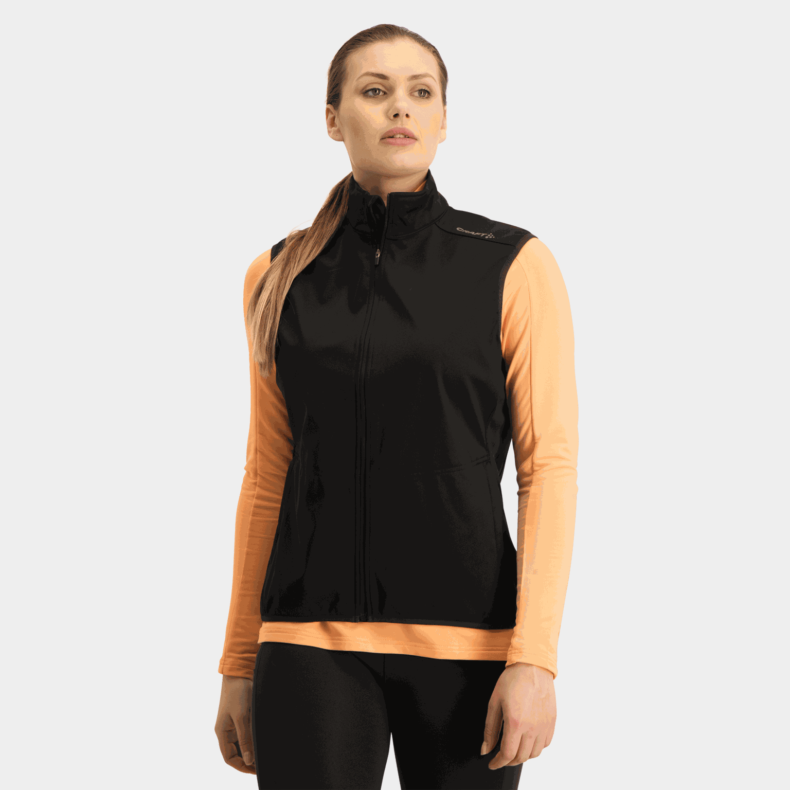 Craft Warm Vest 24/25, vest, dame - Svart