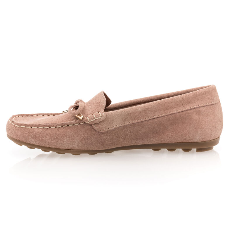 Rosa Damen-Loafer/Bootsschuhe