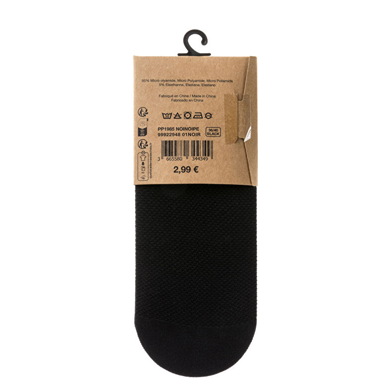 Calcetines y medias negras para mujer