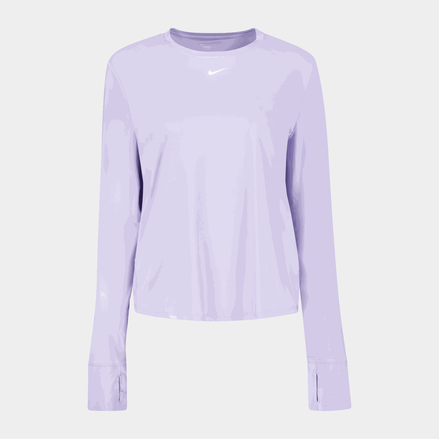  Een klassieke Dri-FIT trui met lange mouwen voor dames, perfect voor trainingen.
