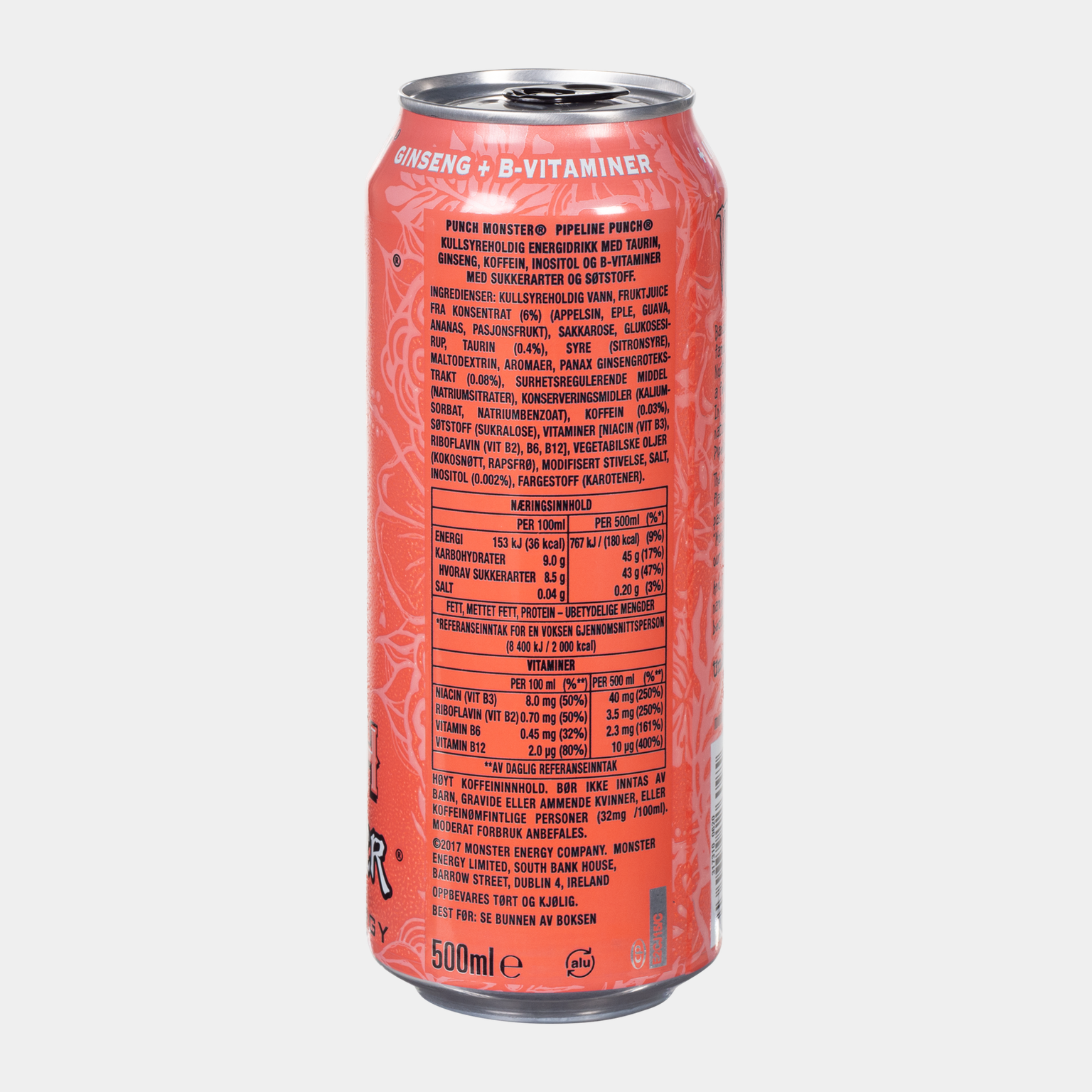 Monster Pipeline Punch, napój energetyczny -
