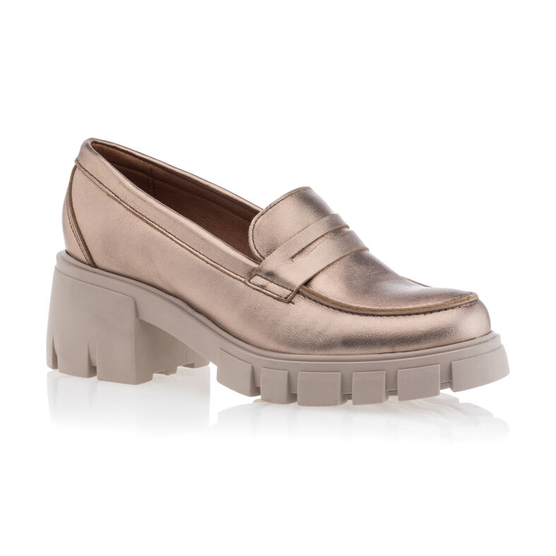 Mocasines/zapatos náuticos amarillos para mujer