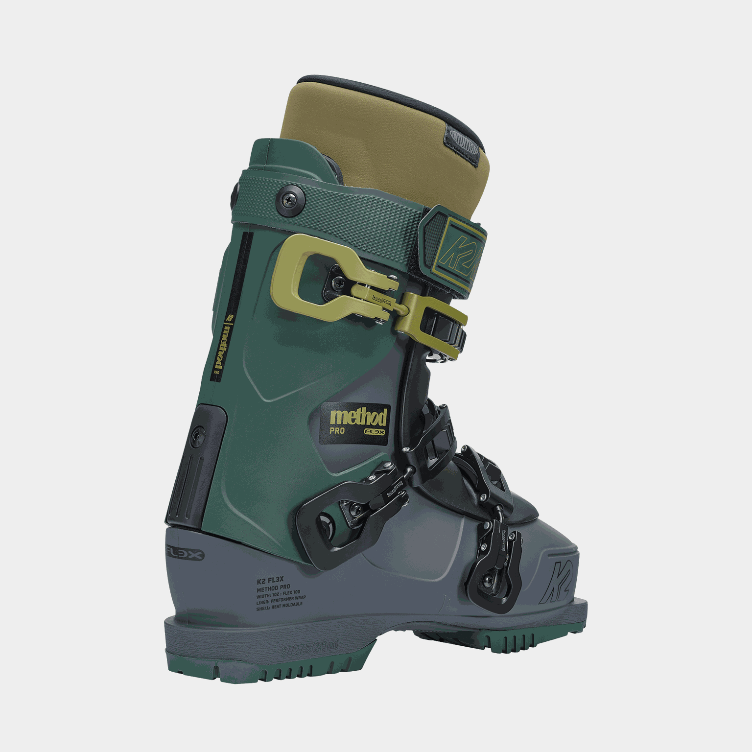 Botas de esqui masculinas Method Pro 24/25 - Multicoloridas