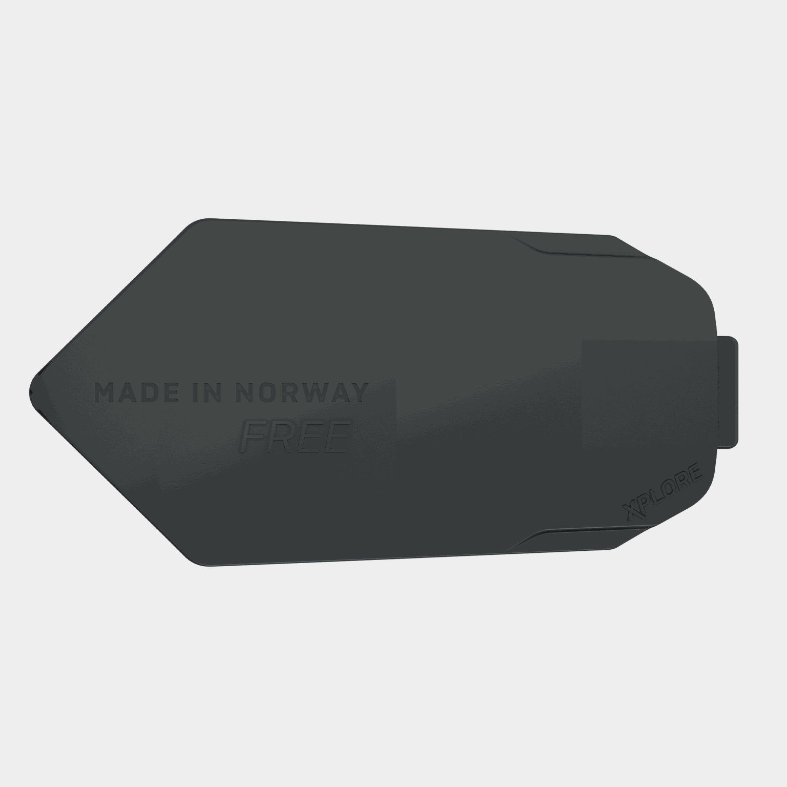 Rottefella Xplore BC Free Pivot Plate 24/25, placa de suporte sem suporte - cinza