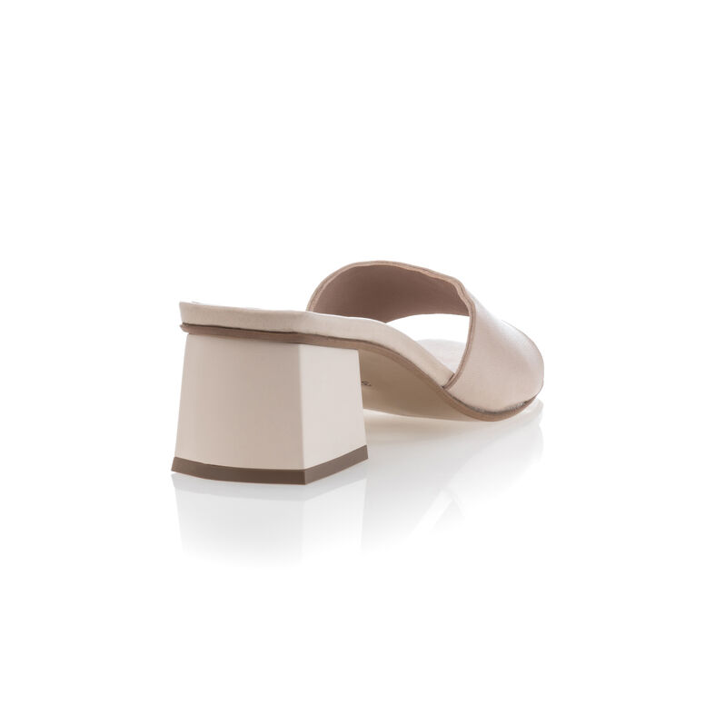 Beige Women's Mules/Clogs