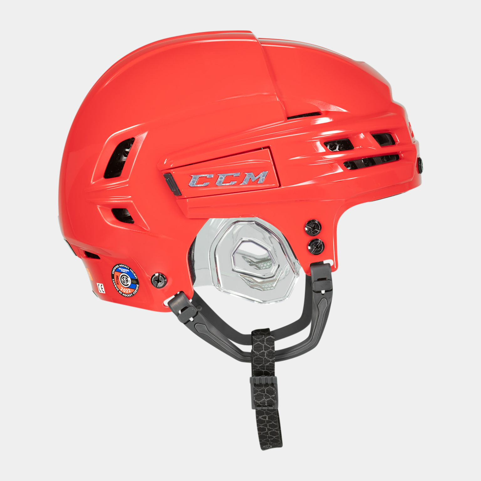  HT Super Tacks X 23/24 Hockeyhelm voor volwassenen – Rood