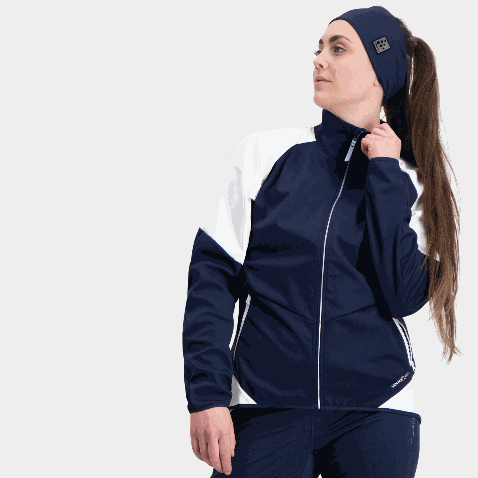 Core Nordic Pace 24/25 dames langlaufjas - donkerblauw