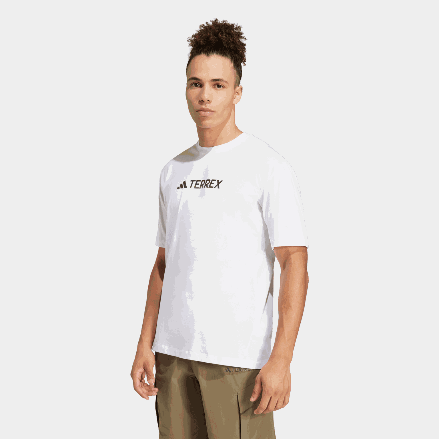  Tricou Terrex Classic Logo pentru bărbați – Alb